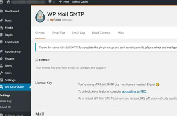 WordPress使用最多的邮件发送插件WP Mail SMTP