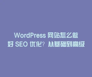 WordPress 网站怎么做好 SEO 优化？从基础到高级的实用方法