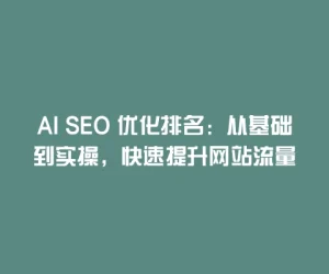 AI SEO 优化排名：从基础到实操，快速提升网站流量